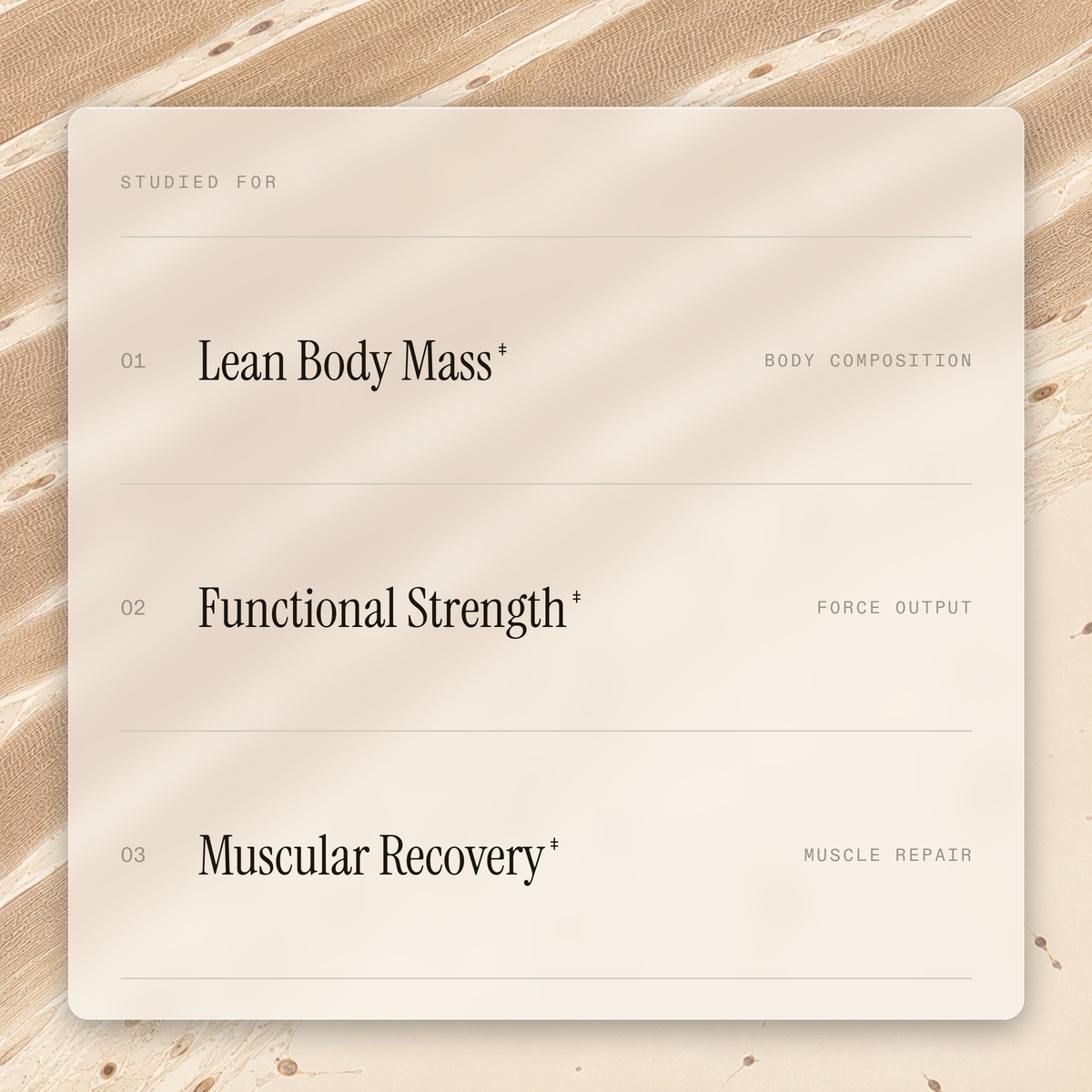Whey Protein Isolate — functional benefits